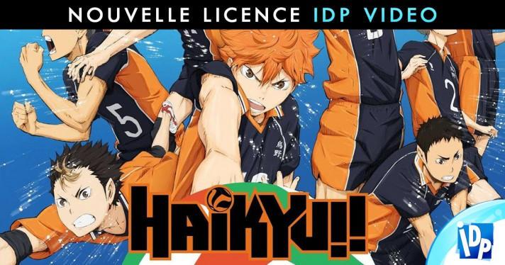 Haikyu!! nouvelle licence d'IDP HOME VIDEO