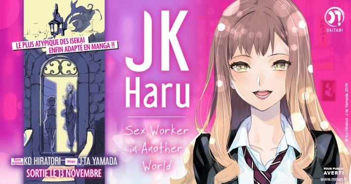 Nouvelle Licence Meian : JK Haru: Sex Worker in Another World