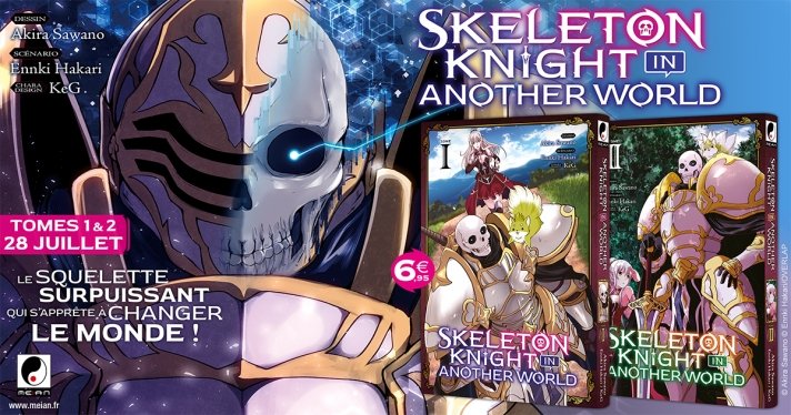 Nouvelle Licence Meian : Skeleton Knight in Another World