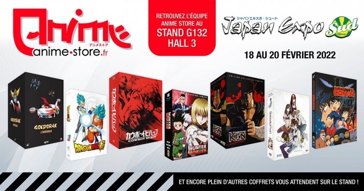 Retrouvez Anime Store et Meian  la Japan Expo Sud pour 3 jours exceptionnels !