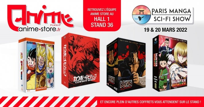 Paris Manga & Sci-Fi Show les 19 et 20 mars 2022