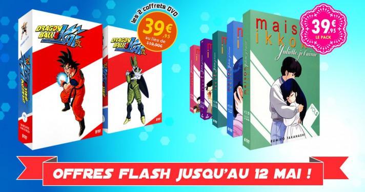 Vente Flash : Dragon Ball Z Kai et Juliette je t'aime