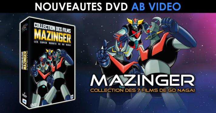 Nouveaut AB Video : Mazinger Z les films