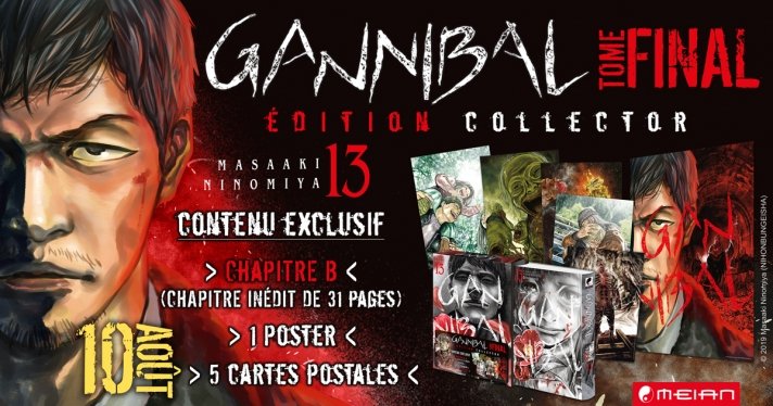 Le tome final de Gannibal dans une édition collector limitée
