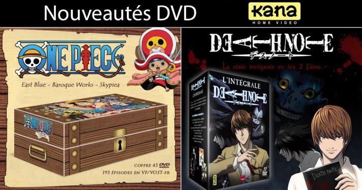 One Piece et Death Note sont de retour en exclusivités sur Anime Store !
