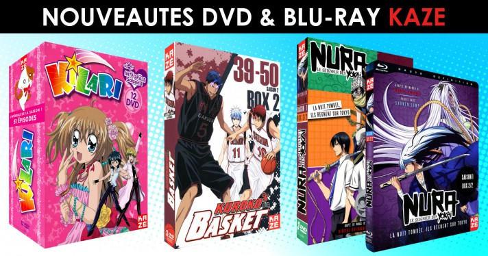 Nouveauts Kaze : Kuroko's Basket, Nura et Kilari