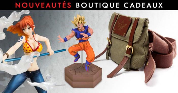 Nos dernières nouveautés en cadeau (One Piece, Dragon Ball Z, Zelda Sailor Moon ...)