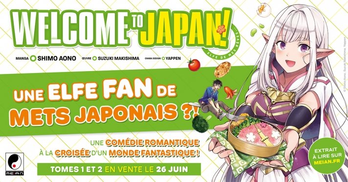 Nouvelle Licence Meian : Welcome to Japan! Elfe de mes rves