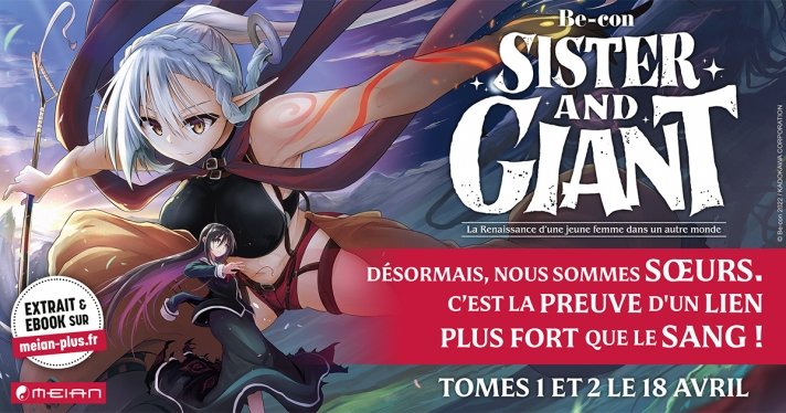 Nouvelle Licence Meian : Sister and Giant