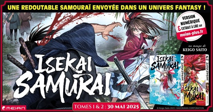 Nouvelle Licence Meian : Isekai Samurai