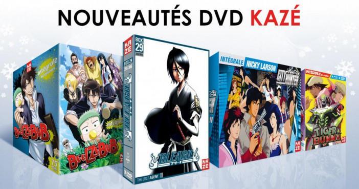 Nouveautés Kaze du 8 Décembre 2014 : Bleach, Nicky Larson, Beelzebub et Tiger and Bunny