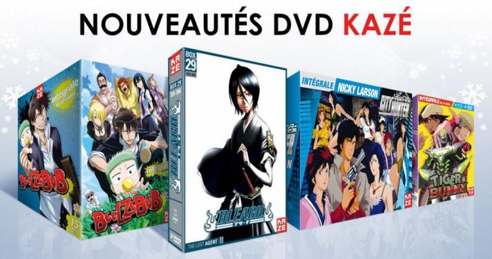 Nouveautés Kaze du 8 Décembre 2014 : Bleach, Nicky Larson, Beelzebub et Tiger and Bunny