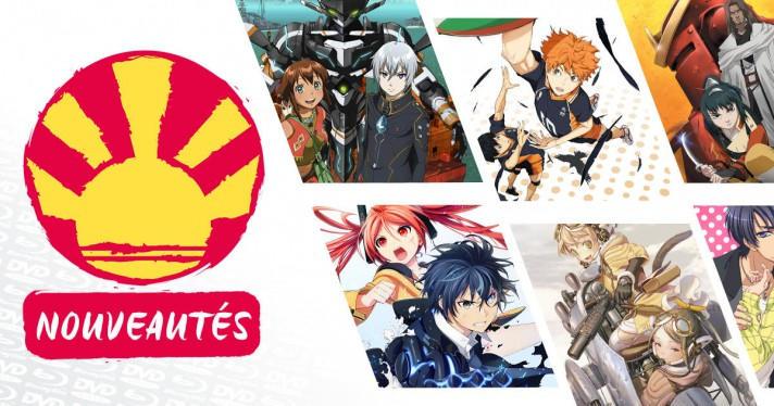 Nos dernires nouveauts DVD & Blu-Ray de la Japan Expo