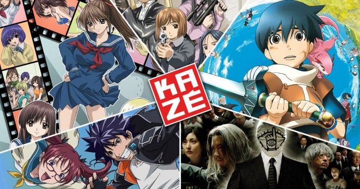 Nouveauts Kaze : Brave Story, Aria, Chiko, Air Gear, Gunslinger Girl (Saison 2)...