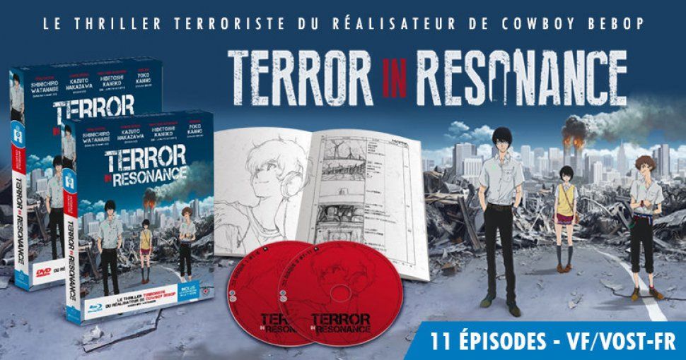 Nouveautés @Anime : Terror in Resonance, le nouveau thriller du réalisateur de Cowboy Bebop