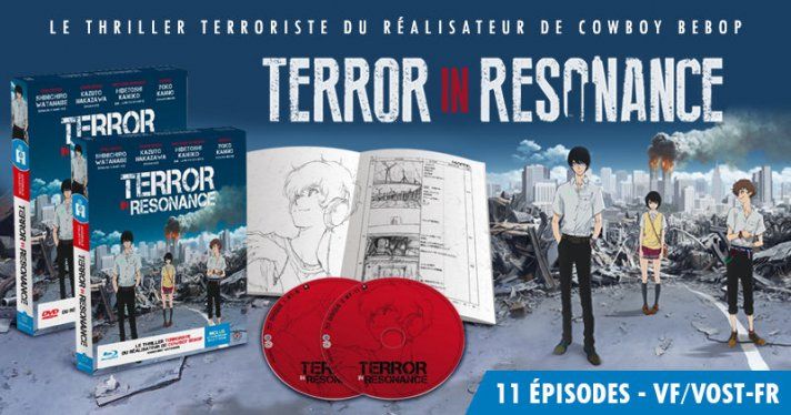 Nouveautés @Anime : Terror in Resonance, le nouveau thriller du réalisateur de Cowboy Bebop
