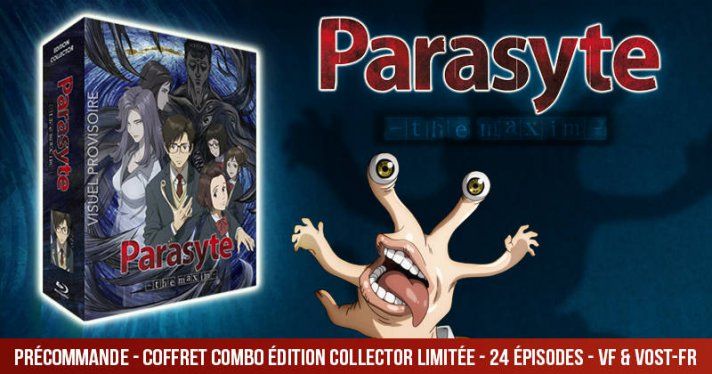 Précommande de Parasite (Kiseijû) en avant-première sur Anime Store