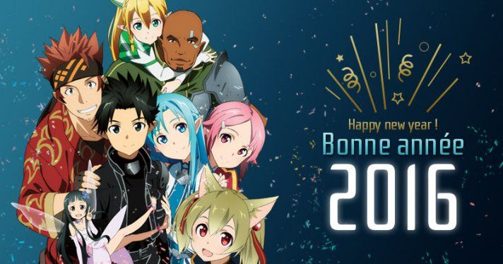 Anime Store vous souhaite une très bonne année 2016