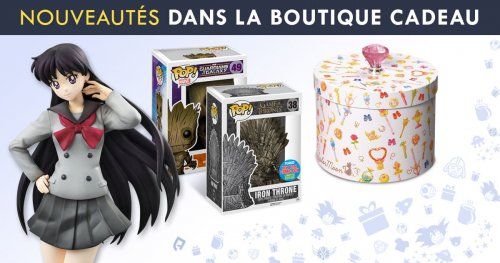 Nos dernières nouveautés en cadeau (Naruto, Dragon Ball Z, Zelda Sailor Moon ...)