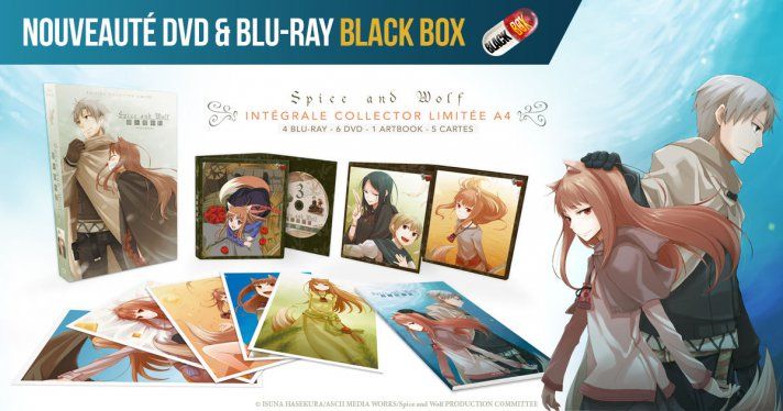 Nouveaut Black Box : Spice & Wolf Collector en DVD + Blu-ray