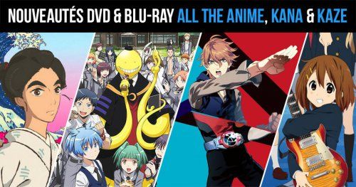 Nouveautés @Anime, Kana Vidéo et Kazé : K-ON le Film, Assassination Classroom, Miss Hokusai et Samurai Flamenco