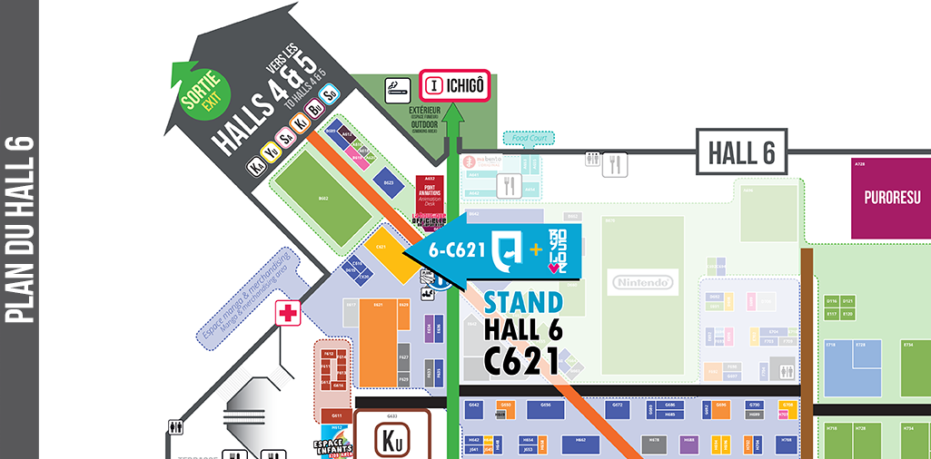 Anime Store : Stand Hall 6 C621