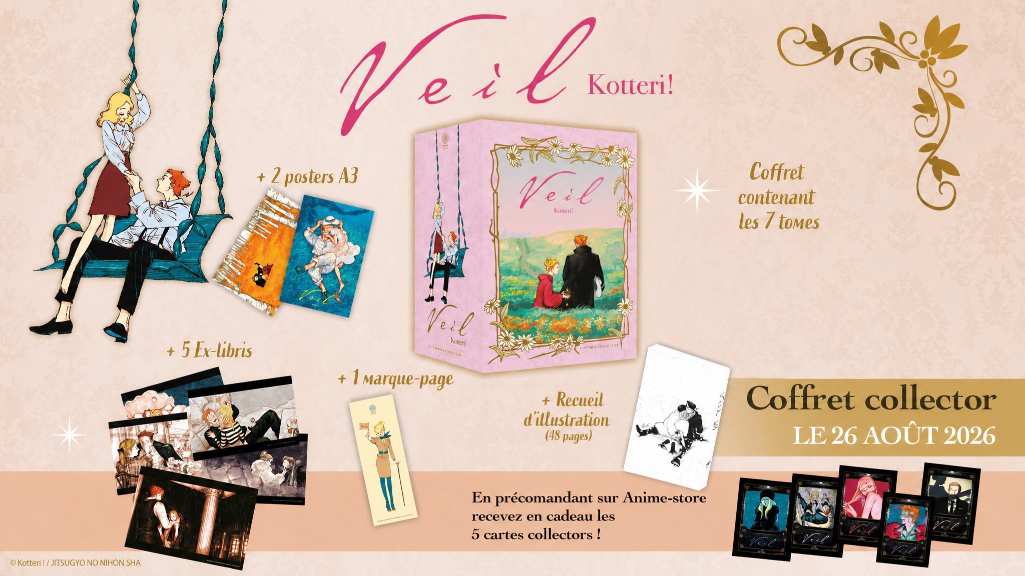 Veil Kotteri - Partie 1 - Coffret Édition Collector (tomes 1 à 7)