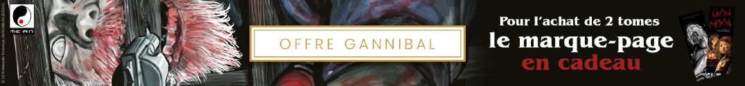 2 tomes de Gannibal = 1 marque-page offert