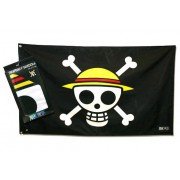 Drapeau Pirate de Luffy en tissu - One Piece
