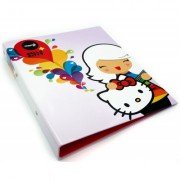 Classeur scolaire A4 - Hello Kitty et Momiji