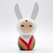 Figurine - Busted Bunny - Poupe japonaise Kokeshi - Momiji