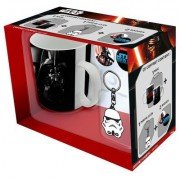Coffret cadeau Star Wars - Trooper Vador - Mug + porte-clés + 2 badges