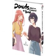 Donuts sous un croissant de lune - Tome 02 - Livre (Manga)