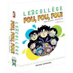 Le Collge Fou Fou Fou - Partie 2 - Pack 10 mangas (livres) - Edition Collector