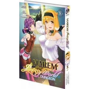 Harem in the Fantasy World Dungeon - Tome 08 - Livre (Manga)