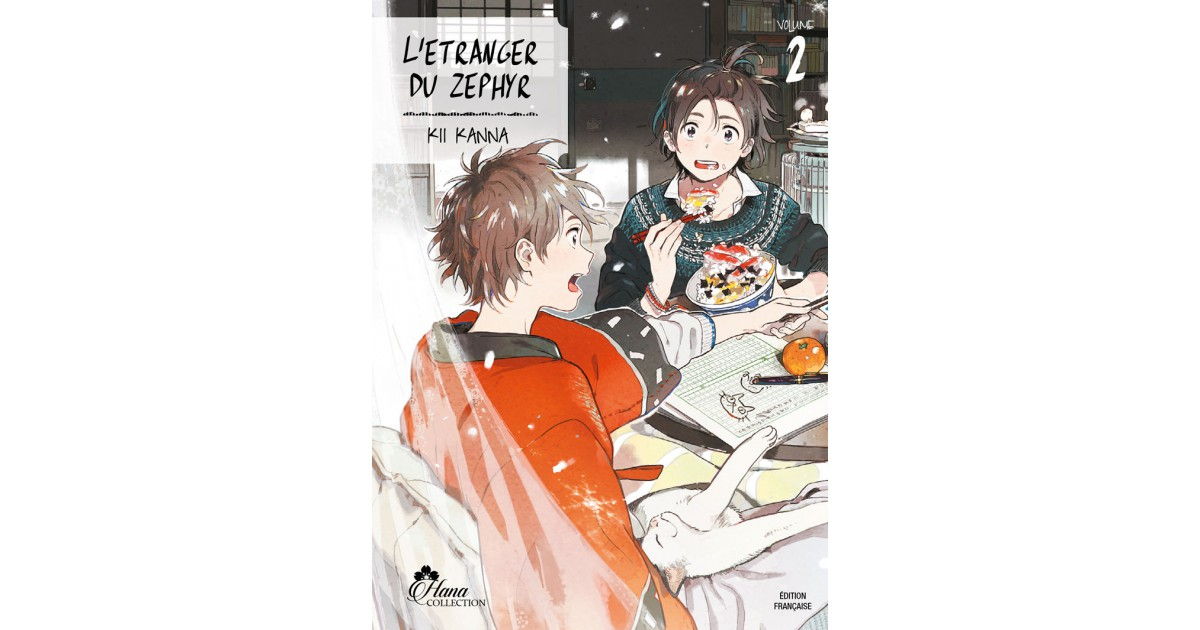 L'étranger du Zephyr - Tome 02 - Livre (Manga) - Yaoi - Hana - Boy's