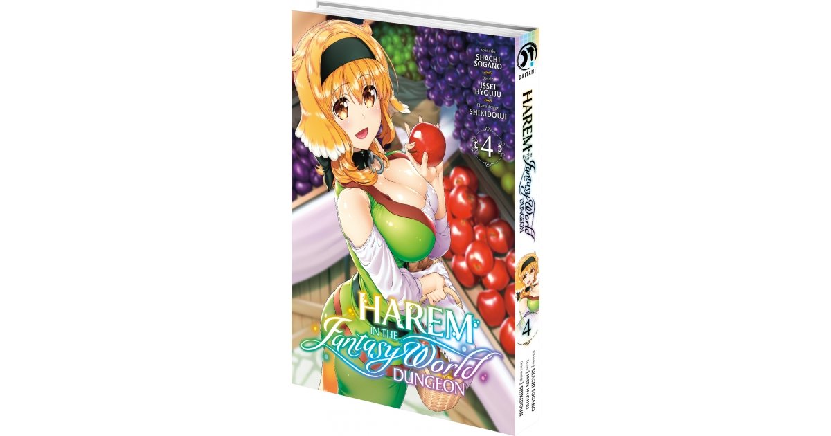 Harem In The Fantasy World Dungeon Harem in the Fantasy World Dungeon - Tome 4 - Livre (Manga) - Meian - Shachi Sogano, Issei