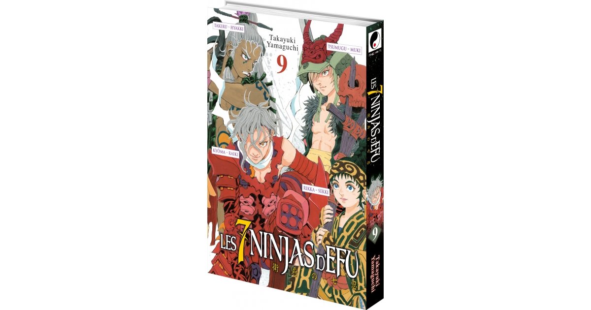 Les 7 Ninjas d'Efu - T.9 - Achat Manga | Anime Store