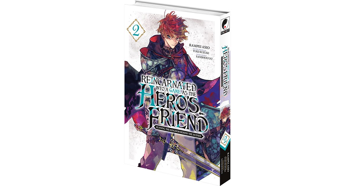 Reincarnated Into a Game as the Hero's Friend - Tome 02 - Livre (Manga