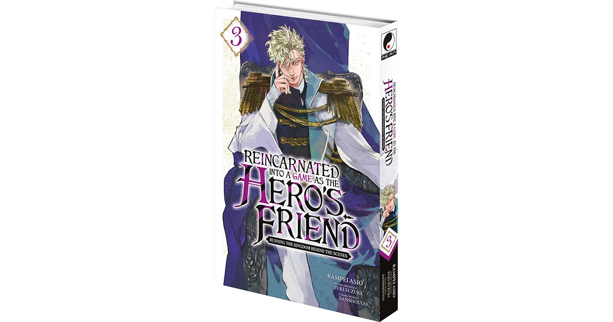 Reincarnated Into a Game as the Hero's Friend - Tome 03 - Livre (Manga