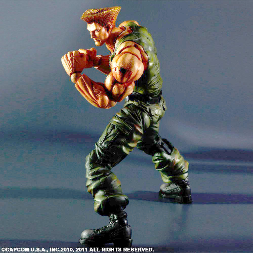 JAN131844 - SUPER STREET FIGHTER IV PLAY ARTS KAI GUILE AF