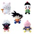 Images 1 : Coffret de 5 mini peluches - Dragon Ball Z / Kai - Import Japonais