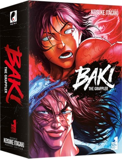 Visuel du coffret 1 de Baki the grappler