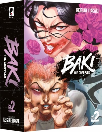 Visuel du coffret 2 de Baki the grappler