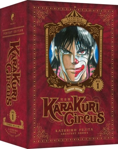 Visuel du coffret 1 de Karakuri Circus