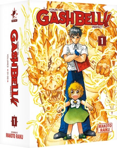 Visuel du coffret 1 de Gash Bell