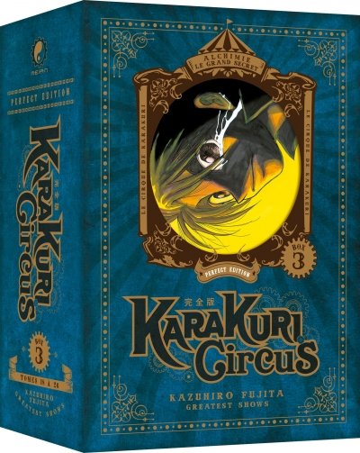 Visuel du coffret 3 de Karakuri Circus