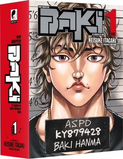 Visuel du coffret 1 de New Grappler Baki