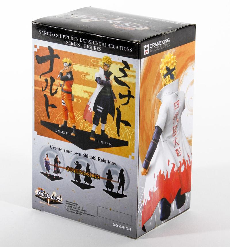 IMAGE 2 : Figurine Minato Namikaze - DXF : Shinobi relations séries 1 figures - Naruto Shippuden