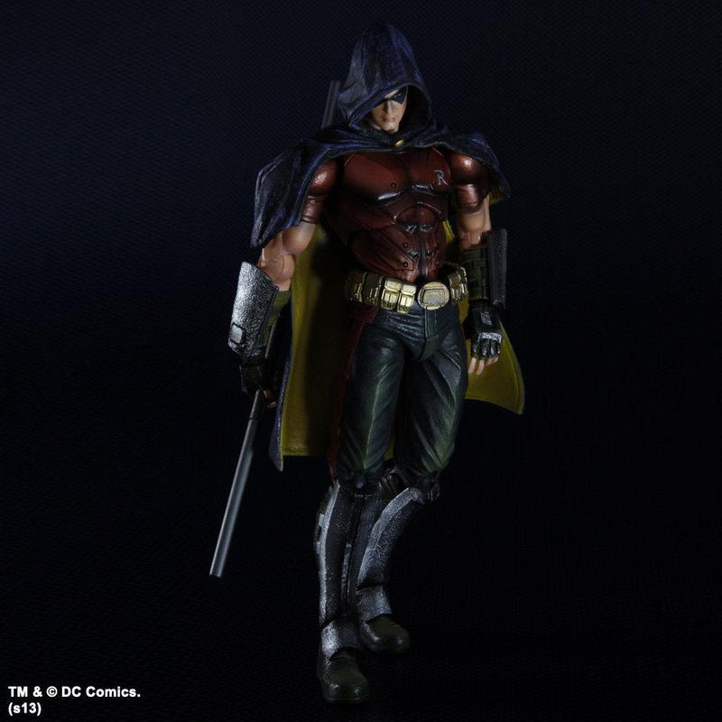 Figurine - Robin - Batman : Arkham City - Play Arts Ka - Action Figure